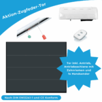 Aktion Garagentor L-Sicke Glatt inkl. Antrieb