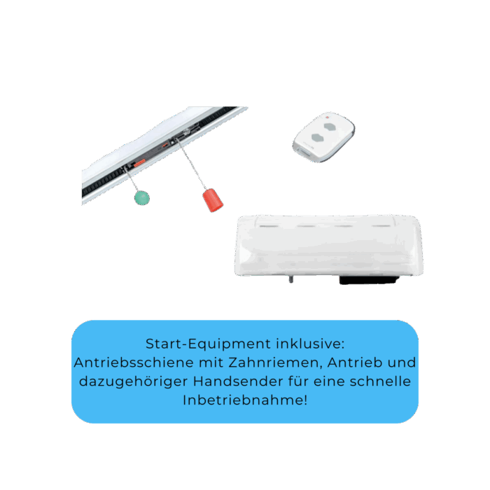 Design-Line Garagentor "Quartz" inkl. Antrieb – Bild 4