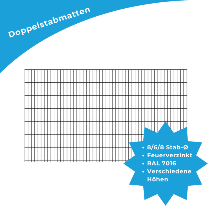 Doppelstabmatte 8/6/8mm – Bild 1