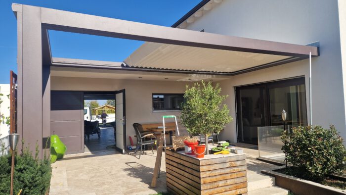 Lammelendach Drehbar – Bild 1