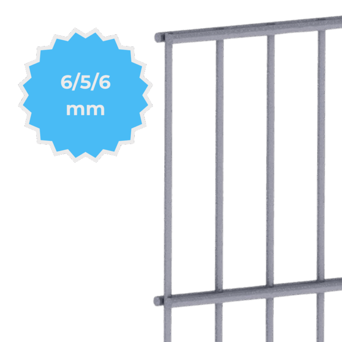 Doppelstabmatte 6/5/6mm – Bild 2